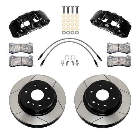 Wilwood 140-17955 AERO6-DM Direct-Mount przedni zestaw hamulcowy 13.25 Mercedes Benz Sprinter 2022-2024 AWD