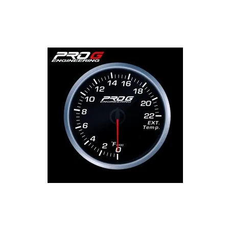 Wskaźnik Pro G Race Series RS, temperatury spalin EGT °F WHITE 52mm
