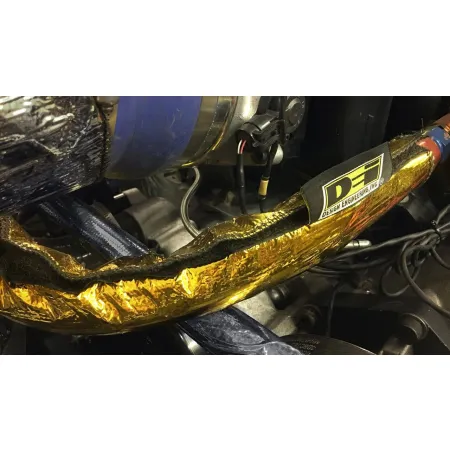 Osłona termoizolacyjna złota DEI na kable węże i przewody - 0.5-1.25