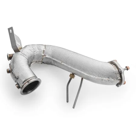 Downpipe Audi A4 S4 / Avant Quattro / Avant 3.0 TDI bez katalizatora bez tłumika z osłoną termiczną
