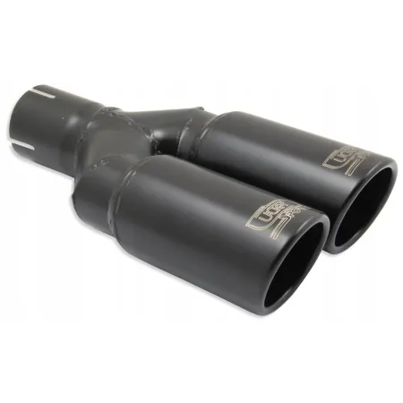 Uniwersalna końcówka tłumika okrągła 70mm długość 200mm średnica montażowa 45mm