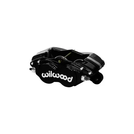 Uniwersalny zacisk hamulcowy 4 tłoczkowy Wilwood 120-16443 Forged Dynalite-M czarny