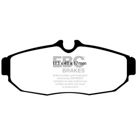 DP1741 Klocki hamulcowe ULTIMAX2 EBC Brakes