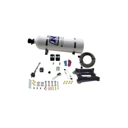 4150 Conventional Plate System Gasoline Pro-Power 100-500Hp with 15Lb Bottle Nitrous Express NX 50040-15
