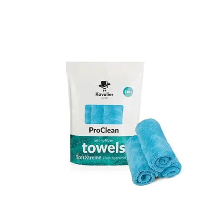 KAVALIER ProClean Microfiber Towel - SoftExtreme Plush Perfection 500 Blue 3pack