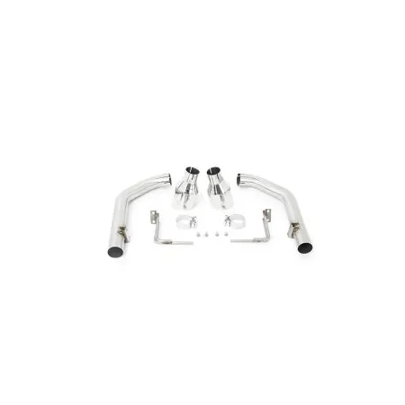 Układ wydechowy Race Axle-back Mishimoto Ford Mustang GT 2015-2017 srebrne końcówki