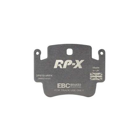 DP81514RPX Sportowe klocki hamulcowe RP-X Racing EBC Brakes Porsche Boxster 986 Cayman 987 Porsche 911 996 911 997 Boxster S Cayman 911 996 Carrera 91