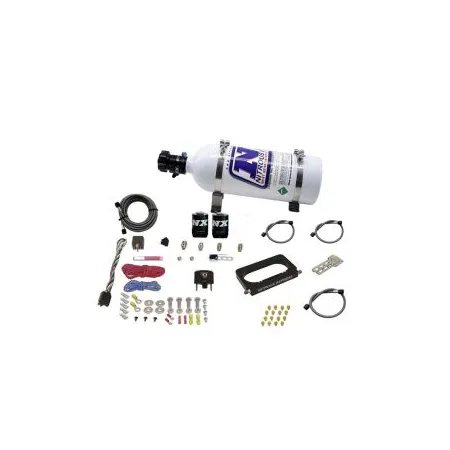 4 Valve Nitrous Plate System-Monoblade Throttle Body with 5Lb Bottle for Ford Nitrous Express NX 20950-5