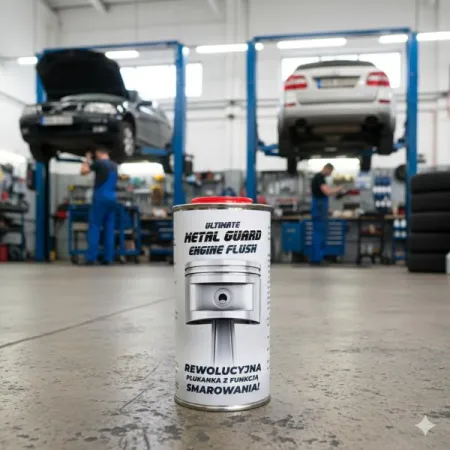 Metal Guard Engine Flush Płukanka Silnika z Funkcją Smarowania 400ml