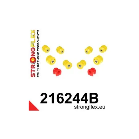 216244B: Zestaw tulei przedniego zawieszenia