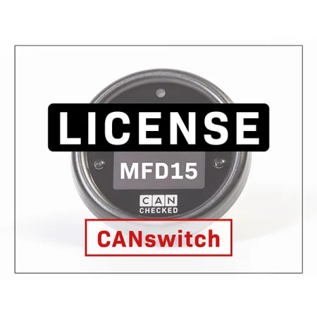 CANchecked Licencja CANswitch dla MFD15