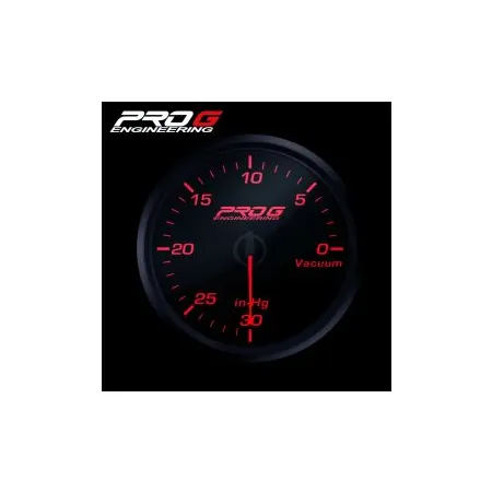 Wskaźnik Pro G Race Series RC, Podciśnienia RED 60mm