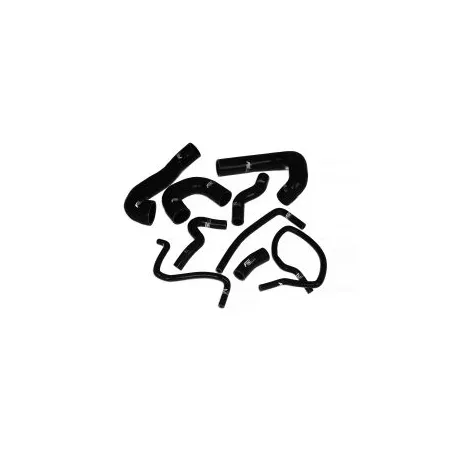 Zestaw Przewodów Silikonowych Intercoolera FMIC.EU Saab 9-3 93 2.0T 2003-2007 - Czarny