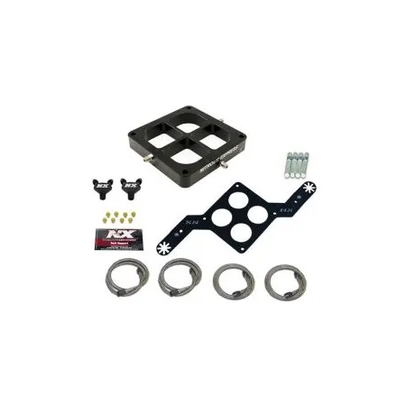 Dual Stage Billet Crossbar Plate Convesion 4500 Flange 100-500Hp Nitrous Express NX NX618