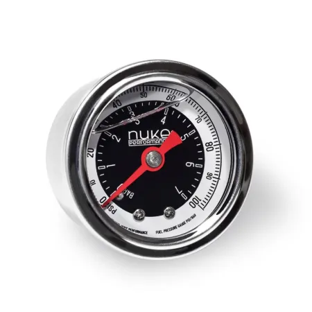 Nuke Performance Fuel Pressure Gauge 7 BAR / 100 PSI