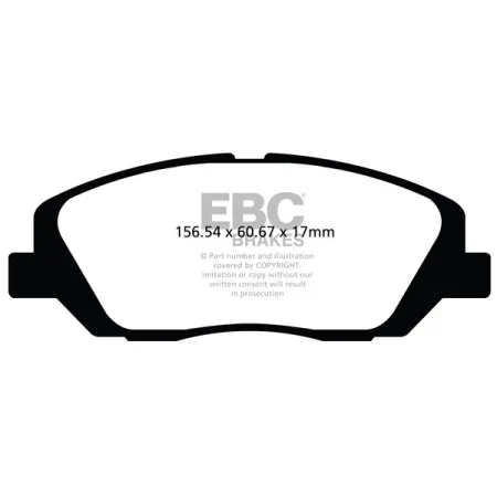 DPX2100 Klocki hamulcowe ULTIMAX2 EBC Brakes Ssangyong Korando Korando CSE Van