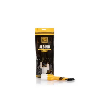 WORK STUFF Detailing Brush Albino 3-Pack