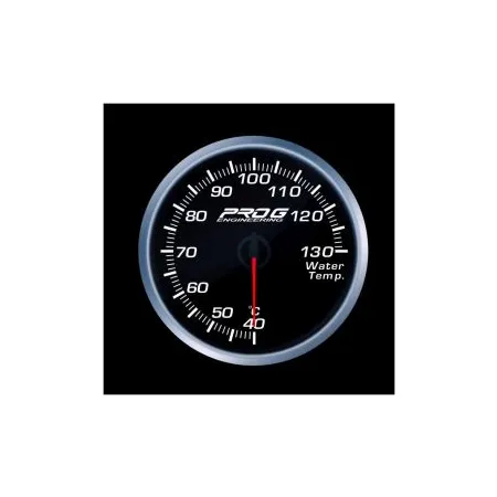 Wskaźnik Pro G Race Series RS, temperatury wody °C WHITE 52mm
