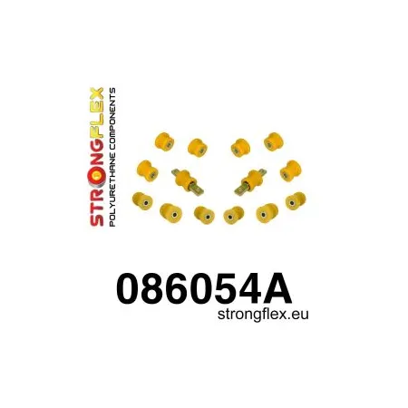 086054A: Zestaw poliuretanowy zawieszenia tylnego - bez cukierka (081105B) SPORT Honda Civic