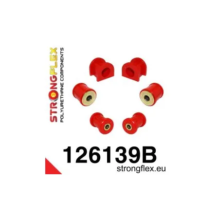 126139B: Zestaw tulei zawieszenia przedniego Mitsubishi Lancer EVO 4/5/6