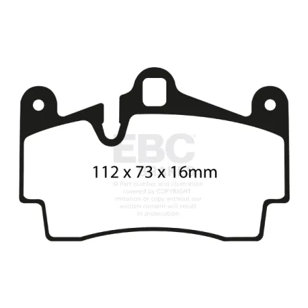 DP51474NDX Klocki hamulcowe BLUESTUFF NDX EBC Brakes Audi Q7 4L Porsche Cayenne 9PA Volkswagen Touareg 1st Gen Audi Q7 Porsche Volkswagen Touareg Caye