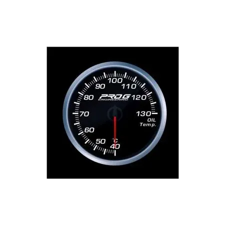 Wskaźnik Pro G Race Series 2 RS, temperatury oleju °C WHITE 60mm