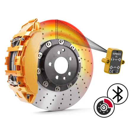 CANchecked BMB04 Bezprzewodowy zestaw czujników temperatury hamulców Bluetooth