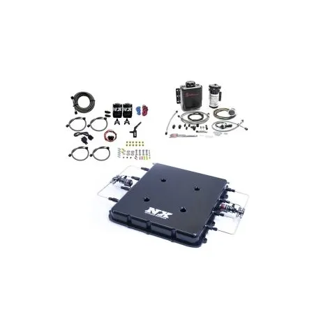 Nitrous and Water Methanol System with Billet LT4 Supercharger Lid without Bottle Nitrous Express 20939BMF-00