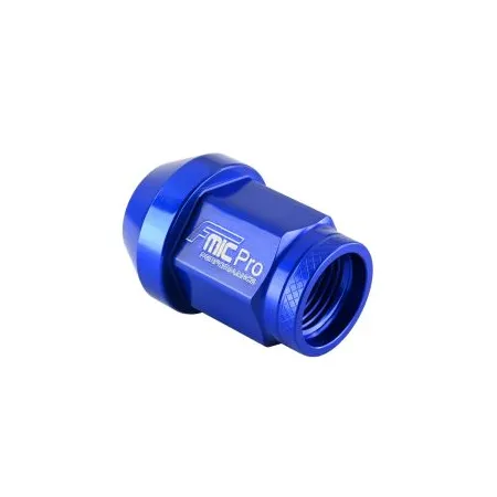 Kuta nakrętka aluminiowa do kół FMIC.Pro M12x1.5 Niebieska 1 szt.  stożkowa przelotowa 7075-T6
