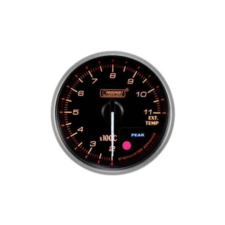 Wskaźnik Prosport Premium EGT 60mm bursztynowy