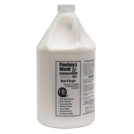 POORBOY'S WORLD Bold N Bright Tire Dressing 3784 ml