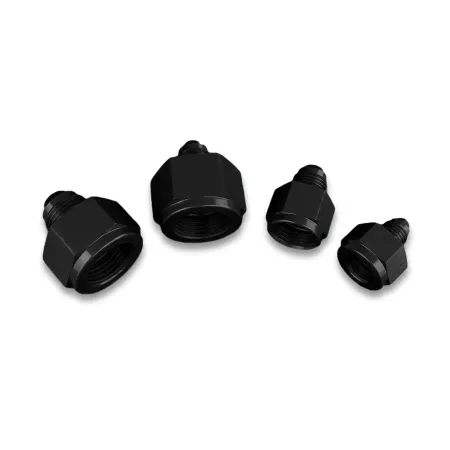 AN10 AN8 JIC Nypel adapter redukcyjny prosty żeńsko męski Czarny