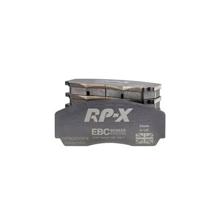 DP8002RPX Sportowe klocki hamulcowe RP-X Racing EBC Brakes AC Cobra Cobra CRS Cobra Superblower Aston Martin DB7 Virage Virage Volante V8 Coupe V8 Van
