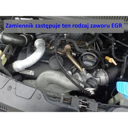 Zamiennik zaworu EGR VW Touareg T5 z silnikami R5 2.5 TDI BAC BLK AXE AXD