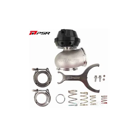 Pulsar PSR New Generation Wastegate 60mm V-Band External Wastegate Black