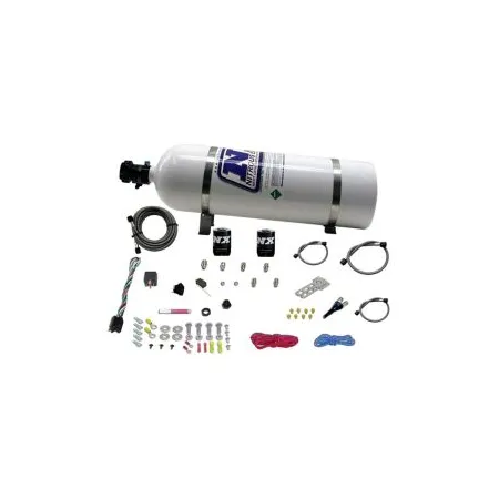 Single Nozzle System with 15Lb Bottle for All GM EFI (35-50-75-100-150 Hp) Nitrous Express NX 20920-15