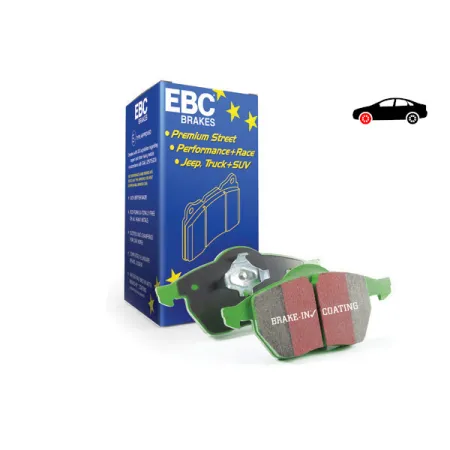 DP21550 Klocki hamulcowe GREENSTUFF EBC Brakes Citroen C5 C6 Peugeot 407 407 Coupe 607