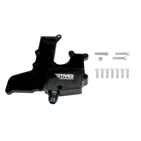 Racing Valve Cover Breather Adapter PCV for 1.8 2.0 TSI EA888 Black