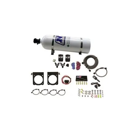 Gen-V Viper Nitrous Plate System with 15Lb Bottle (50-400Hp) Nitrous Express NX 20970-15