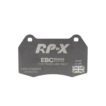 DP81032RPX Sportowe klocki hamulcowe RP-X Racing EBC Brakes BMW 8 Series E31 840 8 Series E31 850 Ferrari 456 550 575M LAMBORGHINI Diablo Maserati Cou
