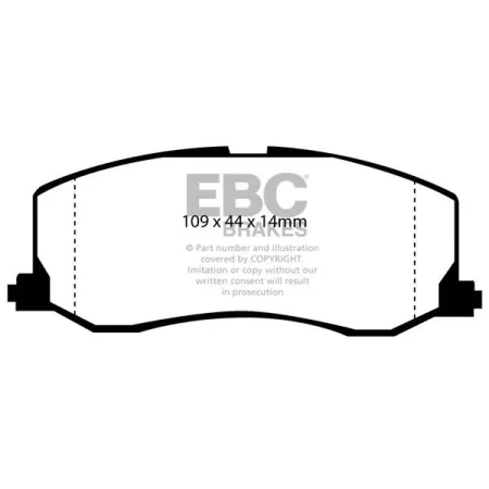 DP977 Klocki hamulcowe ULTIMAX2 EBC Brakes Suzuki Swift