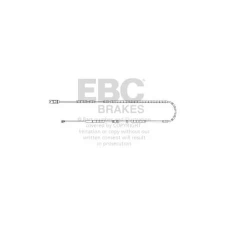 EFA145 Czujnik zużycia klocków hamulcowych EBC Brakes BMW Z4 E89 BMW Z4 E89 Z4