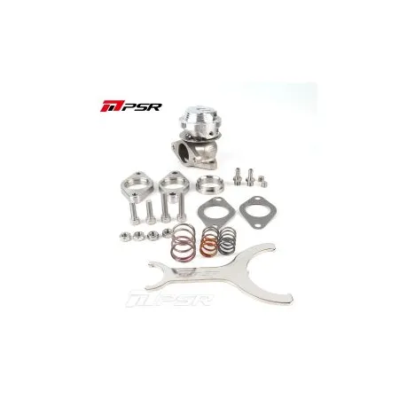 Pulsar PSR New Generation Wastegate 38mm 2-Bolt External Wastegate Silver