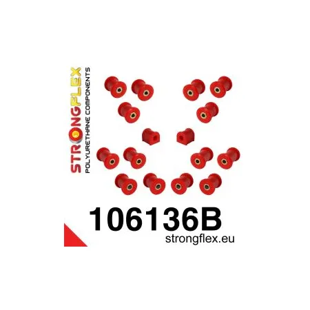 106136B: Zestaw poliuretanowy zawieszenia tylnego Mazda MX-5 NB