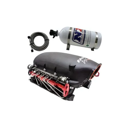 Fast HR Manifold for LS1 / Cathedral Port Heads with Shark Direct Port Nitrous Express NX INTAKE006