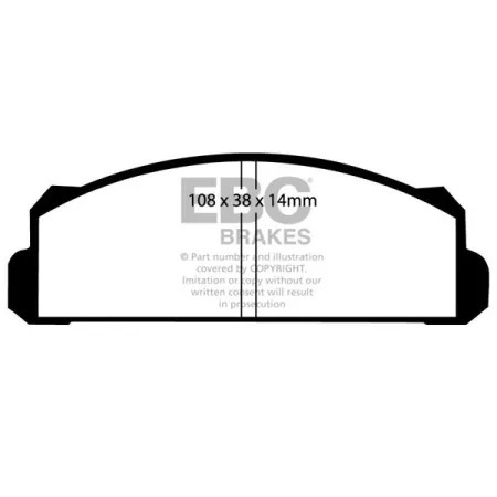 DP144 Klocki hamulcowe ULTIMAX2 EBC Brakes