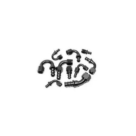 PushLok Hose End 8AN, Straight Radium Engineering