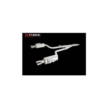 Układ wydechowy XForce z systemem Varex Chrysler 300C 2012-2018 6.4L SRT-8 stal nierdzewna