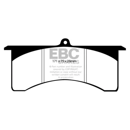 DP41148R Klocki hamulcowe YELLOWSTUFF EBC Brakes