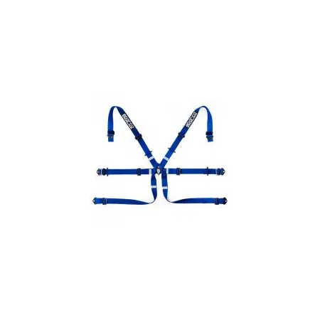 Sparco Harness 6-Points 2" Formula Blue FIA Approved 8853-2016 up to 2029